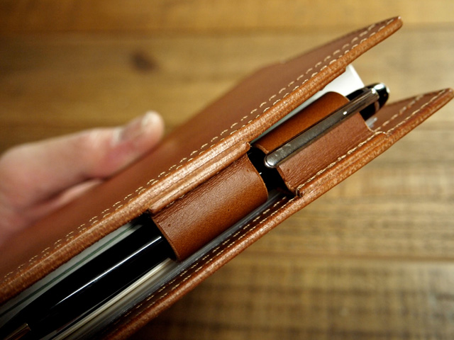 高級イタリア革製のおしゃれなほぼ日手帳カバー